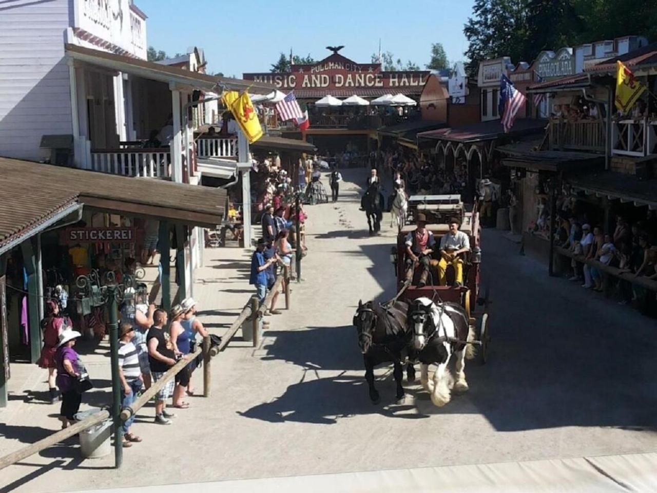 Ferienhaus An Der Westernstadt In エーギング エクステリア 写真